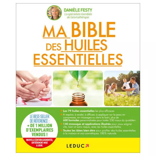 Livro “Minha bíblia dos óleos essenciais” de Daniel Festy