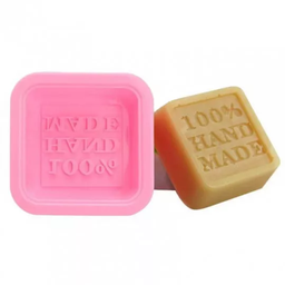[K1507] stampo per sapone quadrato in silicone